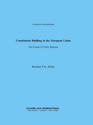 cover image of Constitution Building in the European Union